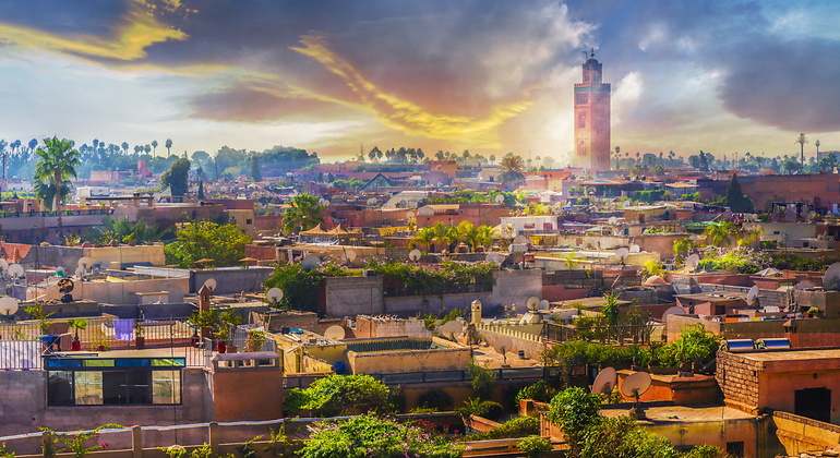 vista marrakech panorámica turismo