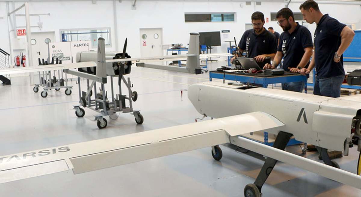 Indra comprará el desarrollo de drones de Aertec para su nueva división de armamento