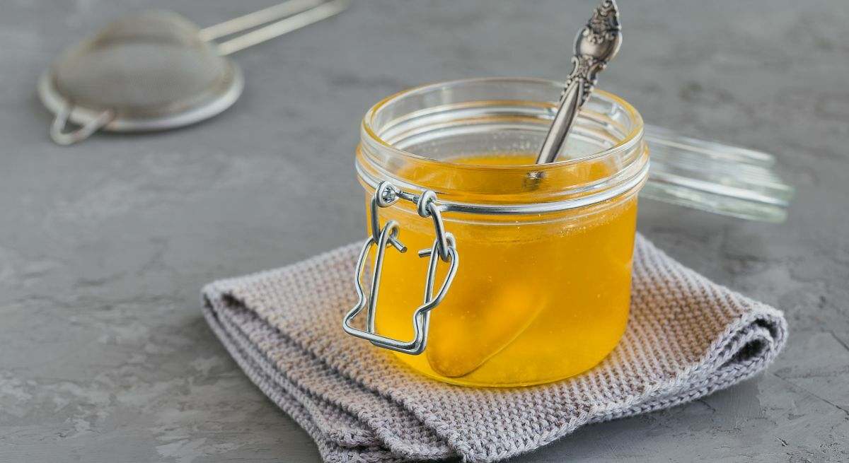Preparación del ghee