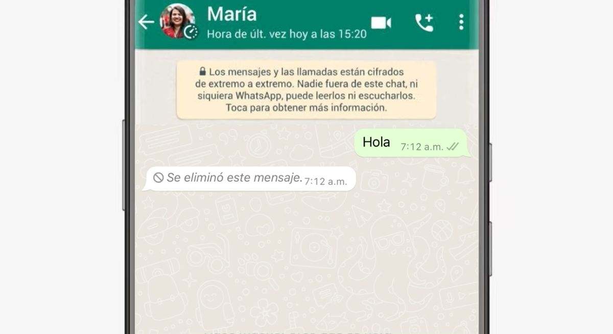Eliminar un mensaje