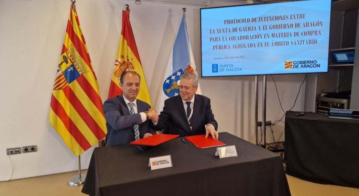 Aragón y Galicia se unen para realizar compras en sanidad