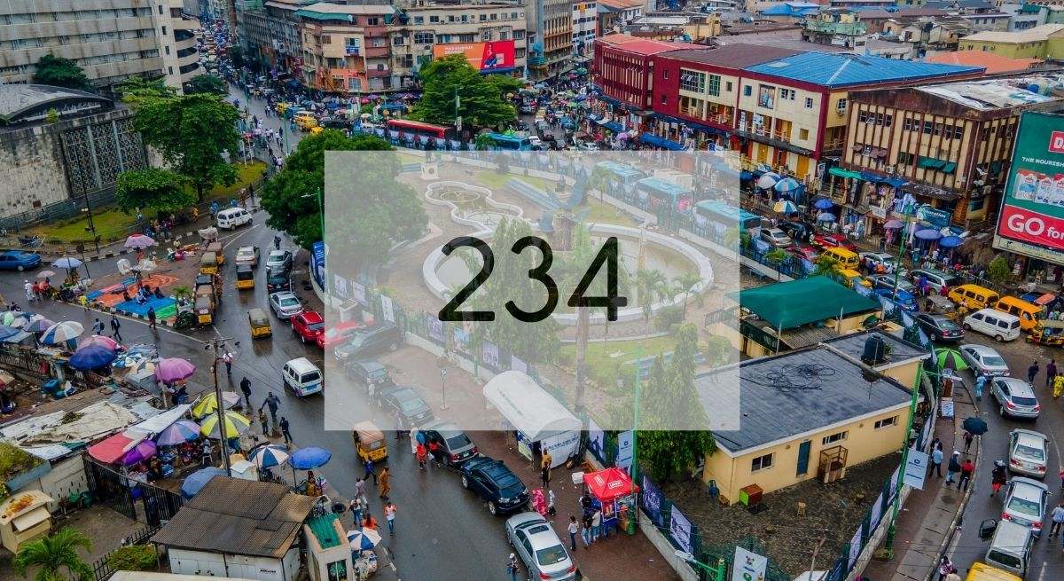 Prefijo 234 - Nigeria