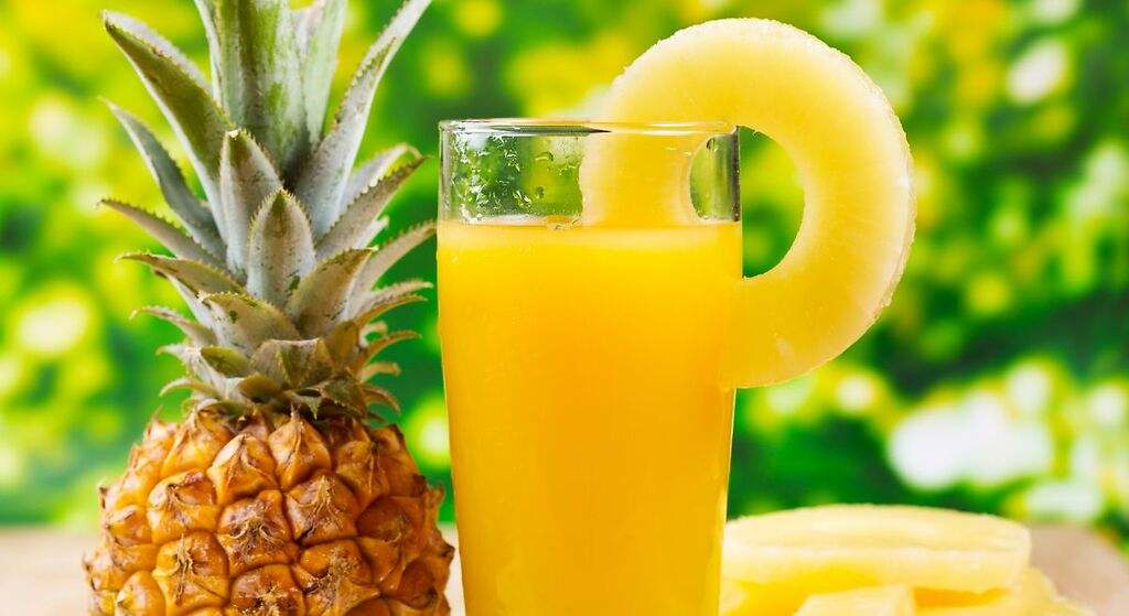 Zumo de piña