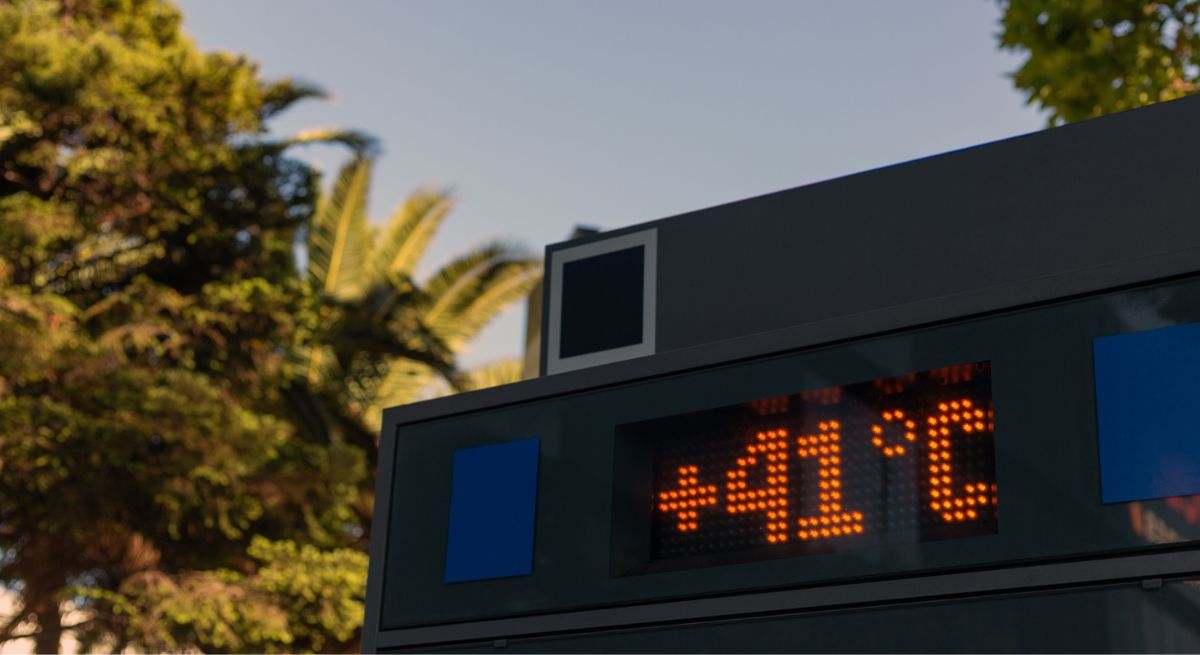 En días muy calurosos