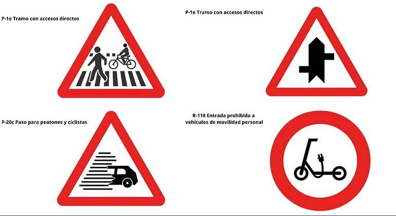 Nuevas señales de la DGT