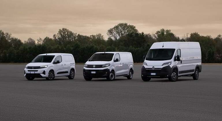 La renovada gama de furgonetas Opel.