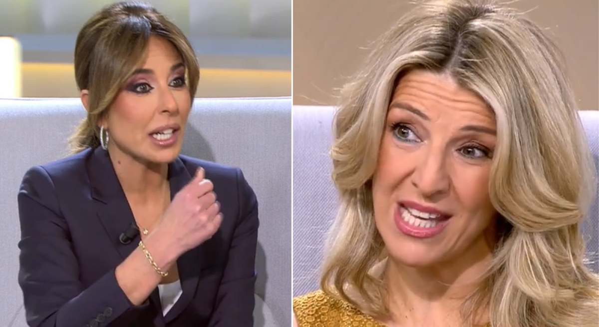 La pelea de Terradillos para que Yolanda Díaz respondiese a su pregunta más  incómoda: "¿Pero es verdad o mentira?"