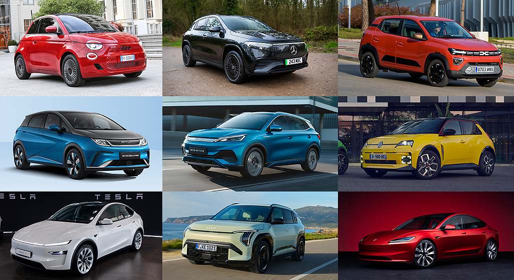 Estos son los 10 coches eléctricos más vendidos en España en el mes de febrero