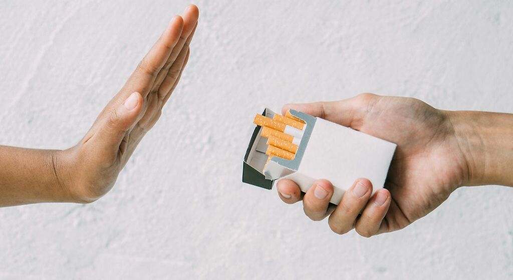 Evitar el consumo de tabaco