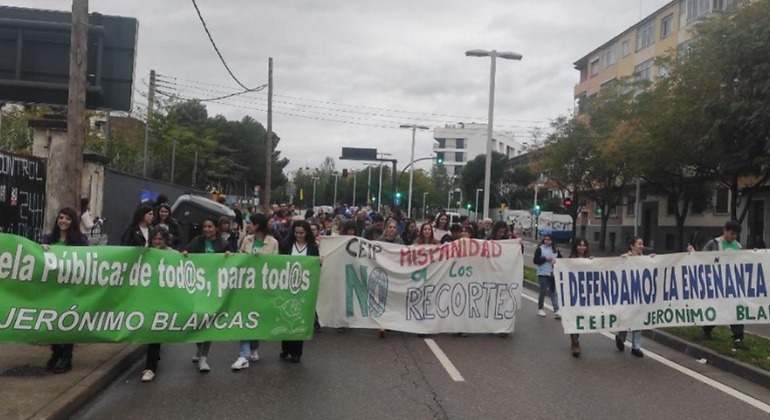 movilizaciones educacion aragon