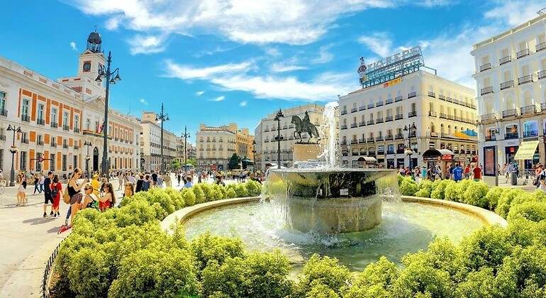Plaza del Sol antes de la última reforma llevada a cabo en 2023