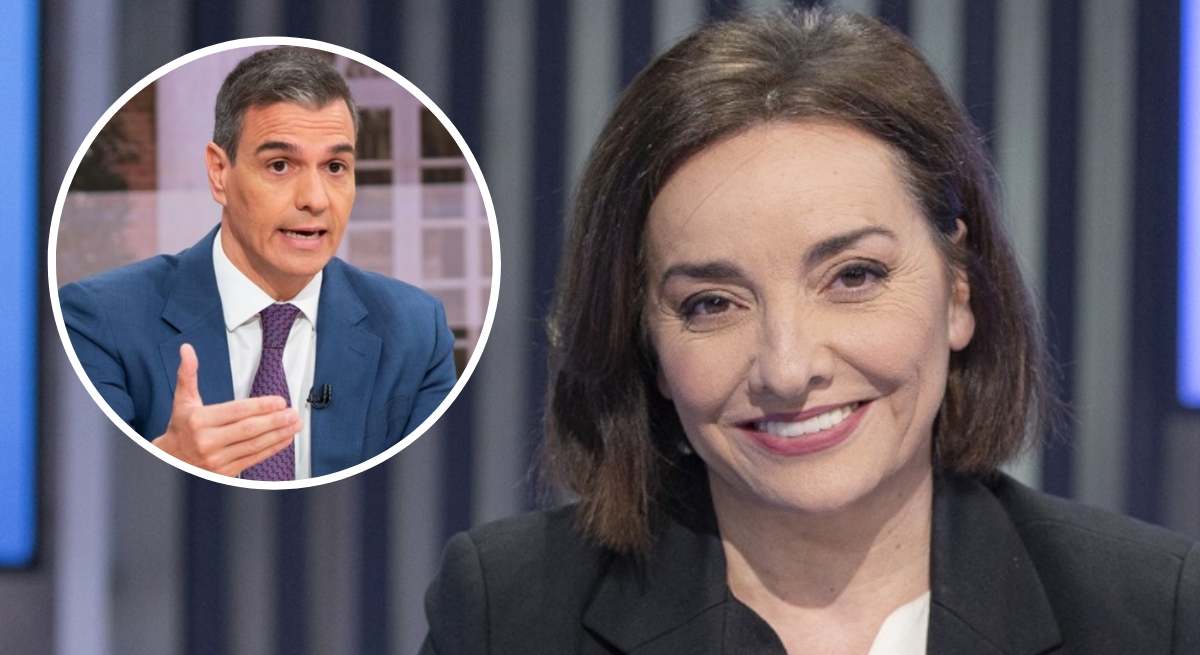 Pedro Sánchez da a Pepa Bueno su primera entrevista del curso el día de su estreno en el Telediario de TVE