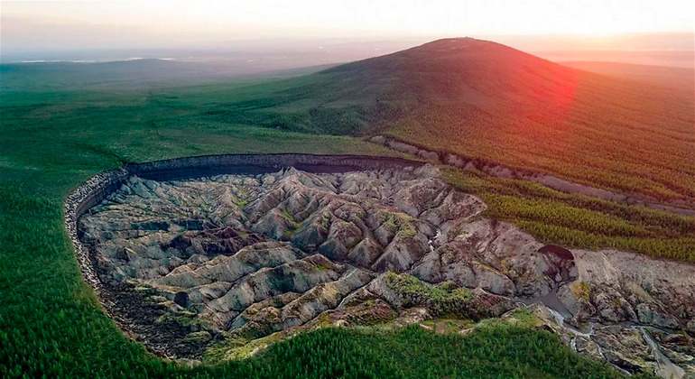 Pozo de Darvazá, Turkmenistán