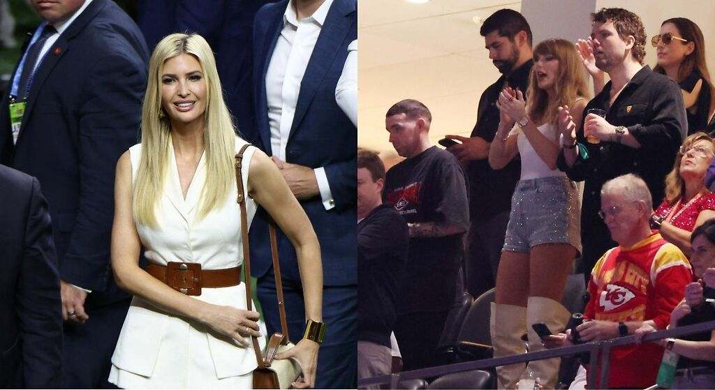 De Taylor Swift a Ivanka Trump: los looks más destacados de la Super Bowl