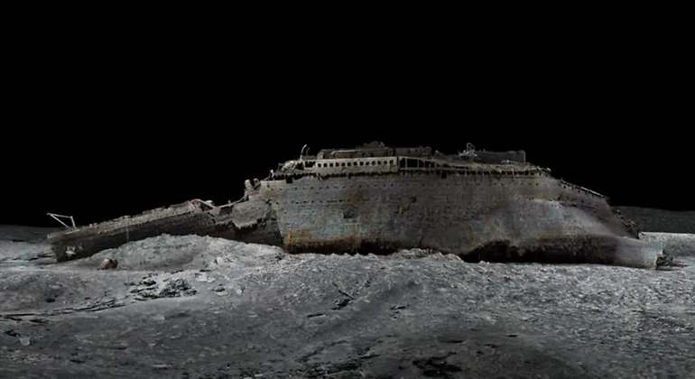 Escaeno digital del Titanic, año 2022