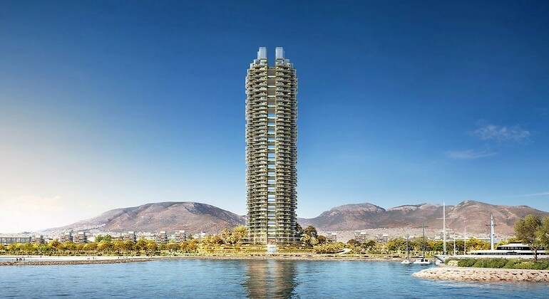 Futura Torre Riviera (Marina Tower) en el proyecto urbanístico The Ellinikon