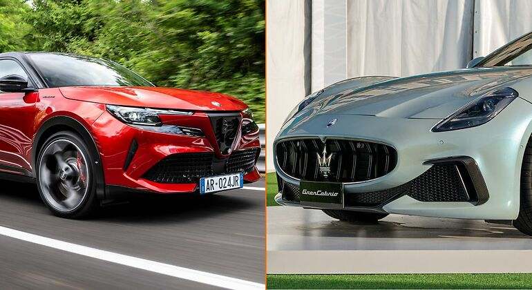 Alfa Romeo Junior y Maserati GranCabrio