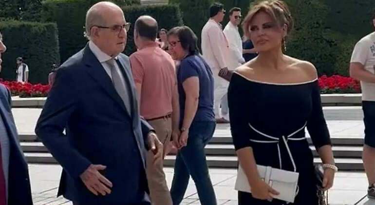 Teresa Bueyes y el millonario Pérez Simón juntos: esa tarde romántica en la ópera