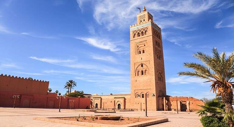 Minarete de la Mezquita Koutoubia en Marrakech