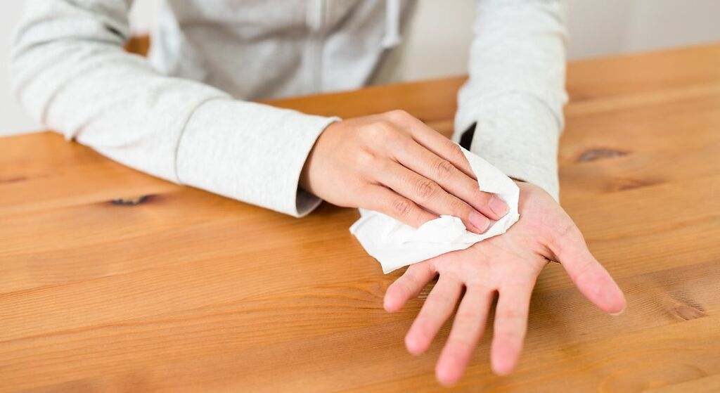 Hiperhidrosis idiopática.