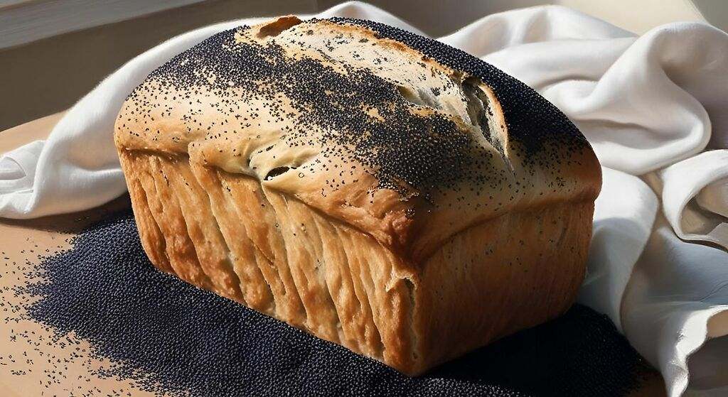 Pan de semillas de amapola