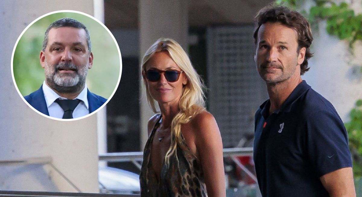 Jaume Anglada sale de la UCI y recibe la visita de Carolina Cerezuela y su  marido, Carlos Moyá