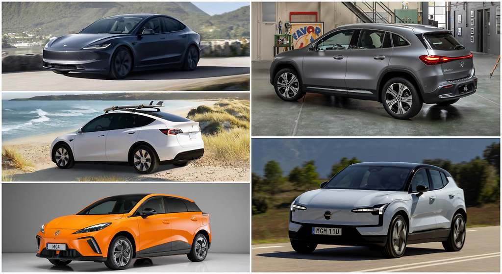 Estos han sido los coches eléctricos más vendidos en el mes de junio 2024