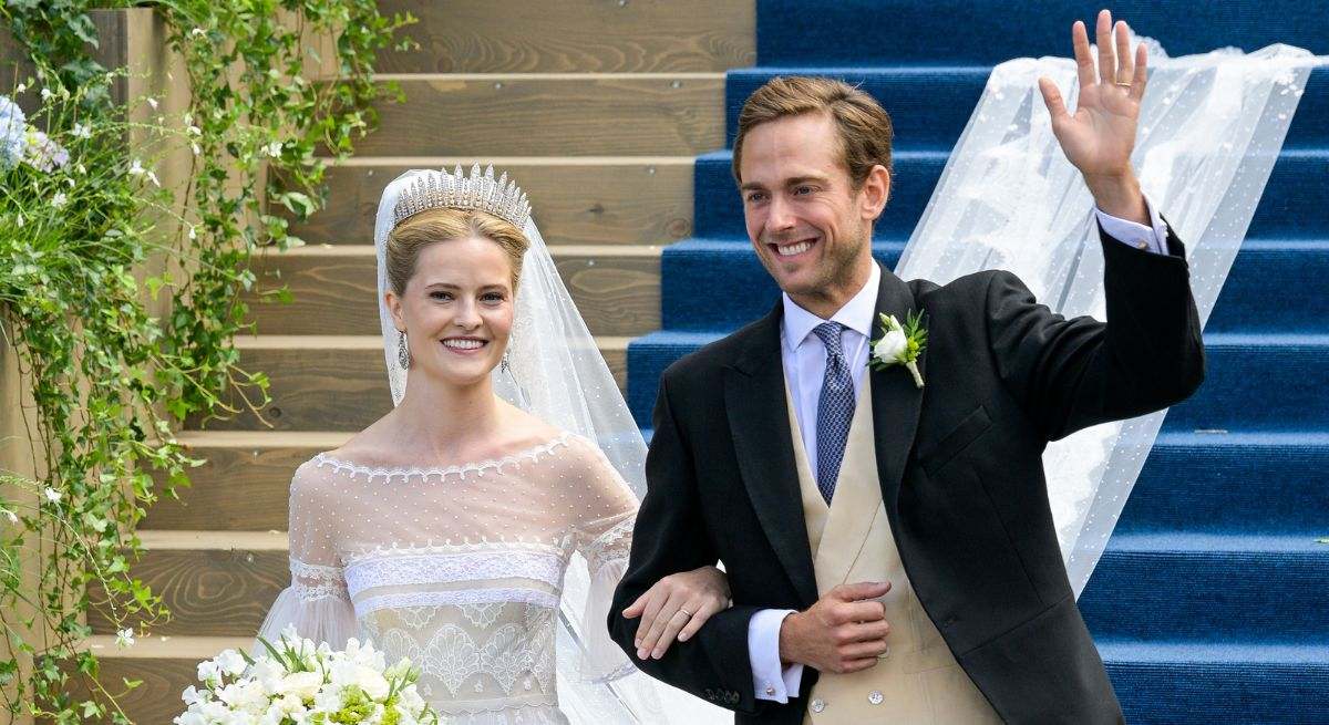 La princesa María Carolina de Liechtenstein da el "sí, quiero" al banquero venezolano Leopoldo Maduro Vollmar en la gran boda royal del verano