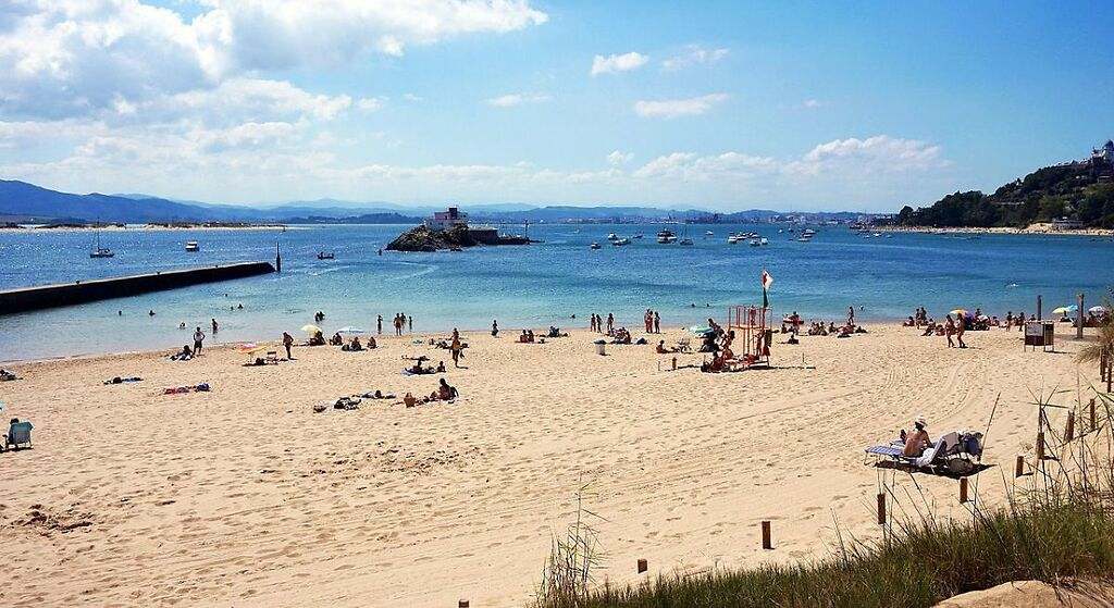 La Magdalena y playa de Bikini-Santander
