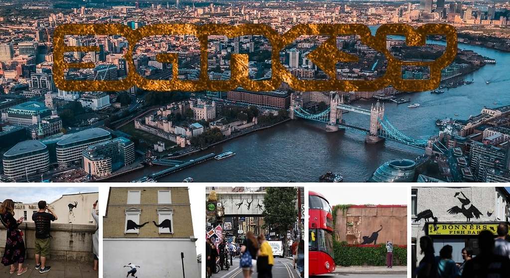 El zoo de Banksy revoluciona la ciudad de Londres: esta es la última aparición