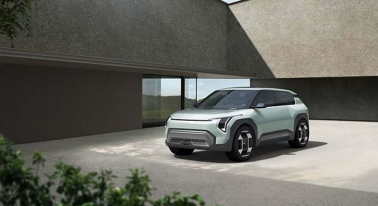 El EV3 es el otro SUV que Kia lanzará al mercado próximamente.