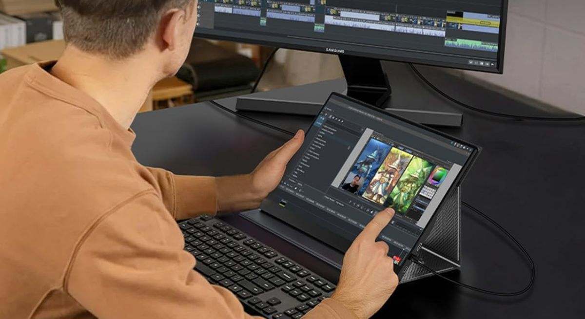 ¿Trabajas en remoto? Necesitas este monitor táctil para añadirlo a tu portátil dónde quieras