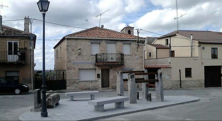Las casas del pueblo blanco
