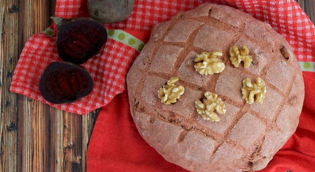 Pan de remolacha
