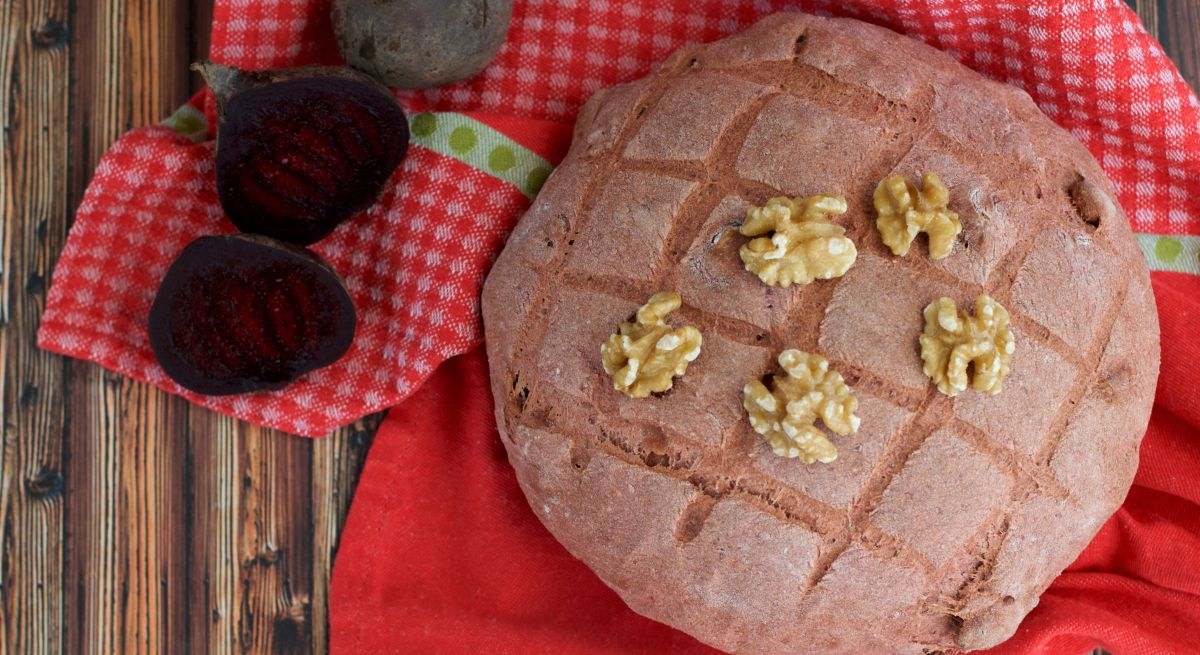 Pan de remolacha