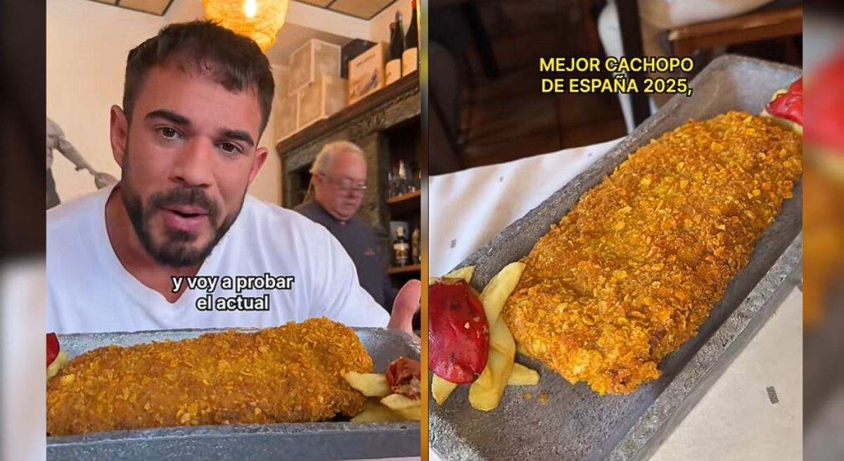 Viaja a Asturias para probar el  Mejor cachopo de España , se gasta 35 euros y opina sin filtros:  He probado mejores 