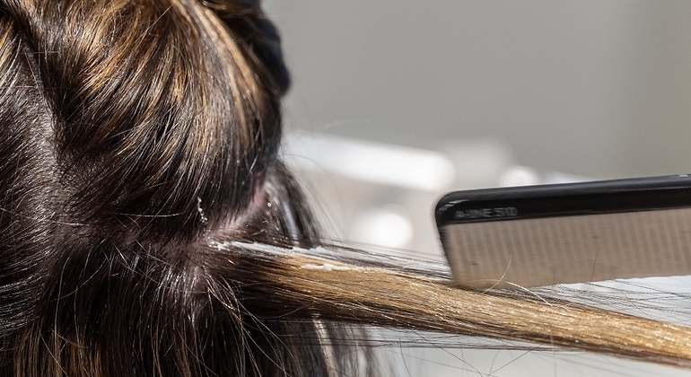 Mechas rubia