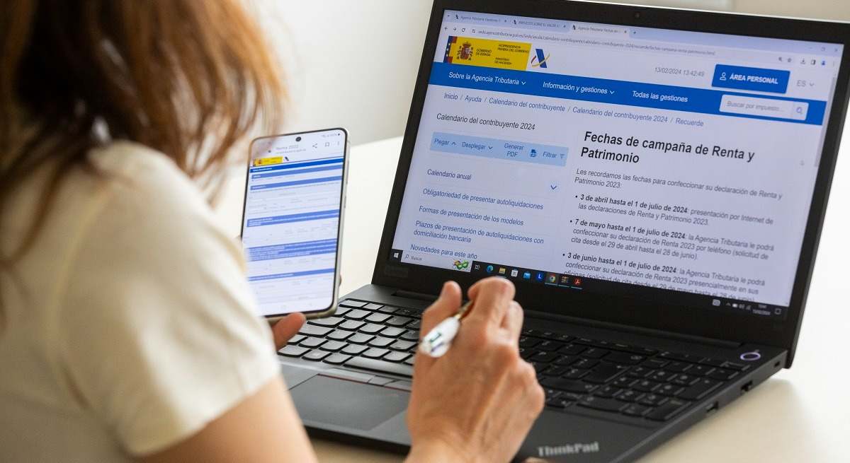 Cómo solicitar el borrador de la Renta 2023-2024: paso a paso con imágenes
