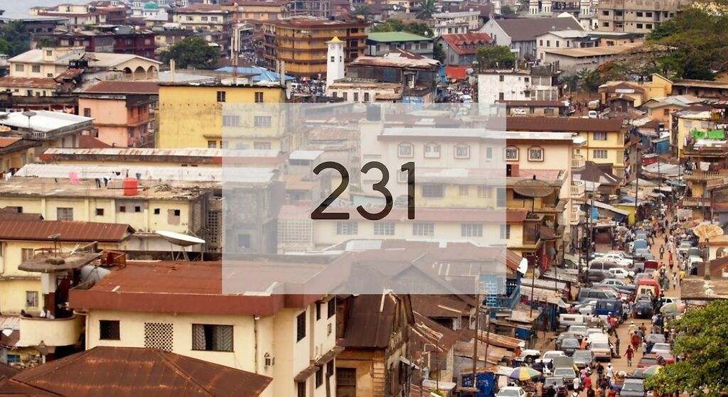 Prefijo 231 - Sierra Leona