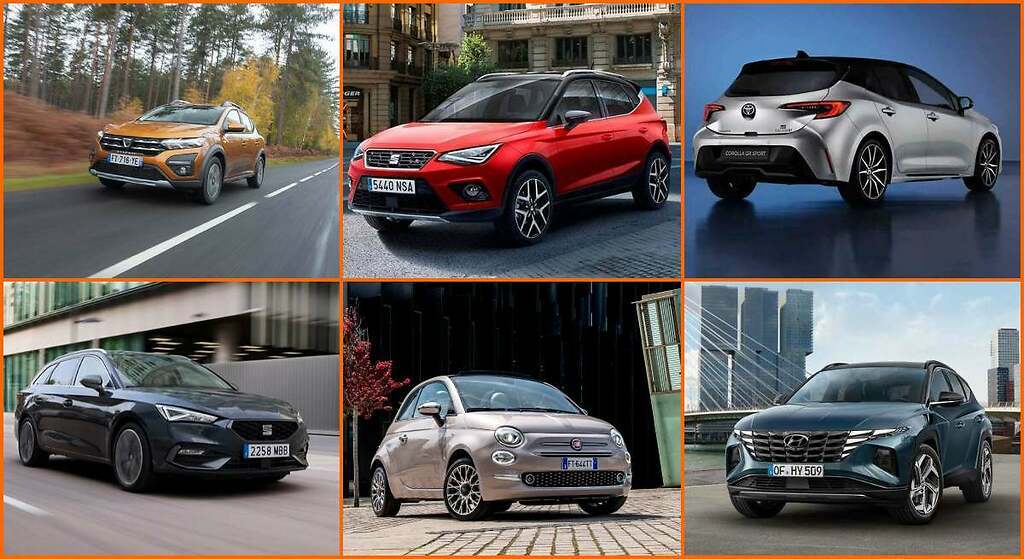 Estos son los coches más vendidos en febrero de 2024