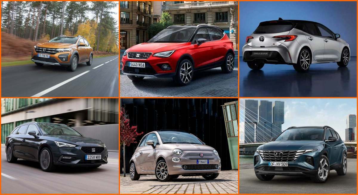Estos son los coches más vendidos en febrero de 2024