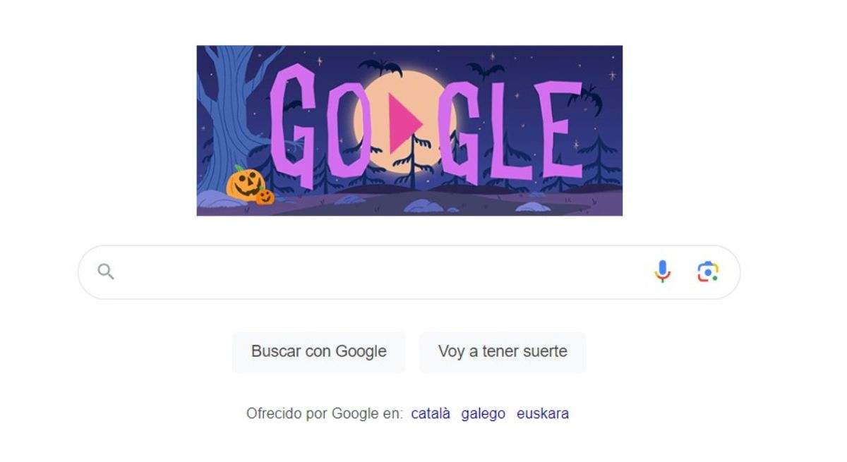 Google joins Halloween with its latest doodle: so you can see the story