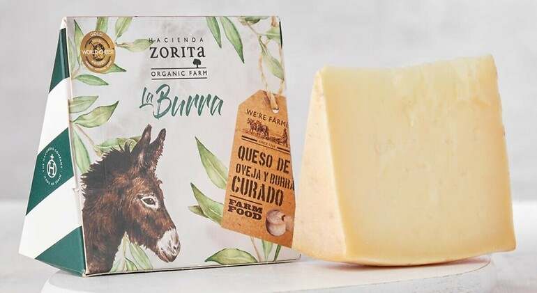 Queso de leche de burra, Hacienda Zorita
