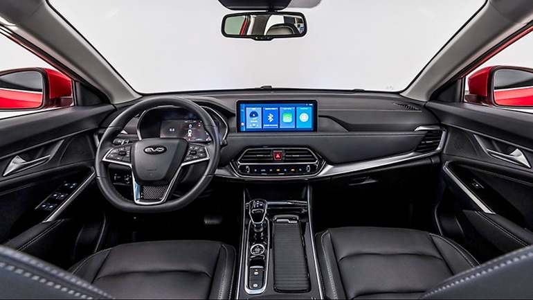 Interior del Evo 7.