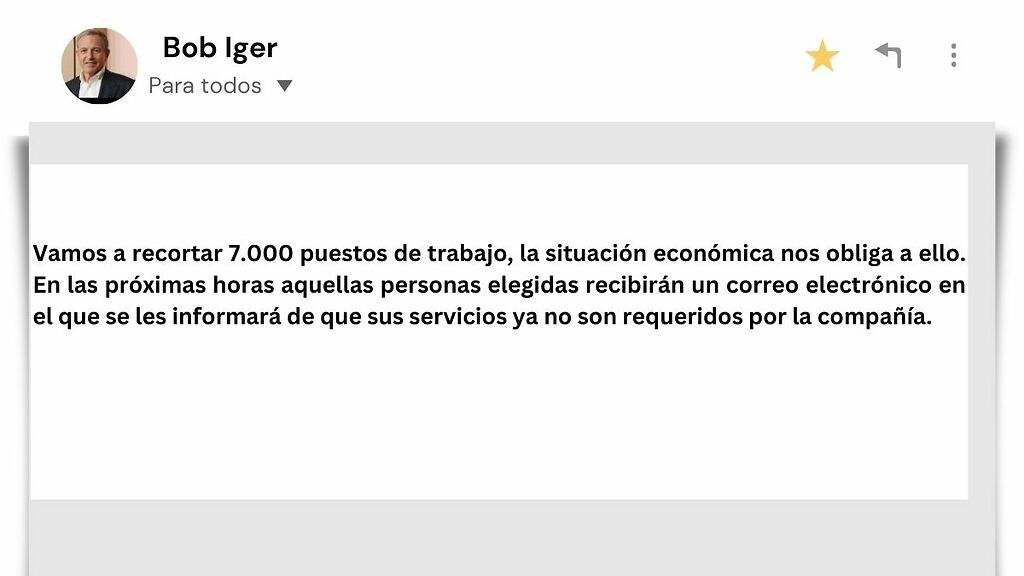 Bob Iger, CEO de Disney