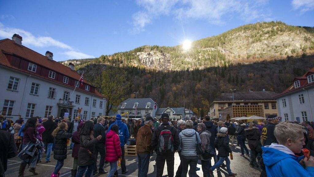 Reflejos en Rjukan