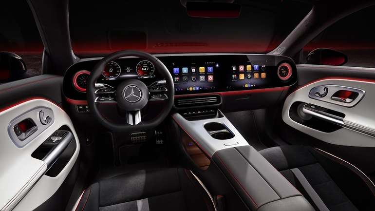 La digitalización del nuevo CLA busca permitir una interacción -y localización de puntos de recarga y guiado- más fácil y eficaz