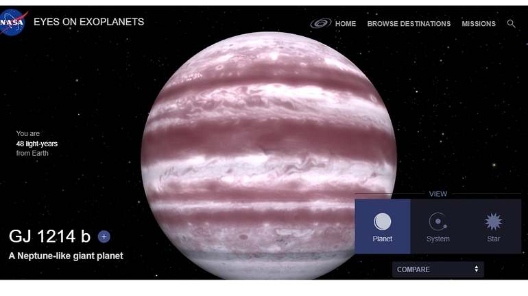 Imagen de un nuevo planeta