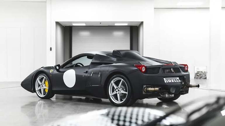 Un pequeño Frankenstein, un Ferrari Italia con el corazón de un LaFerrari