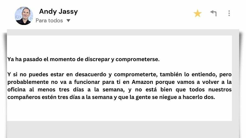 Andy Jassy, CEO de Amazon